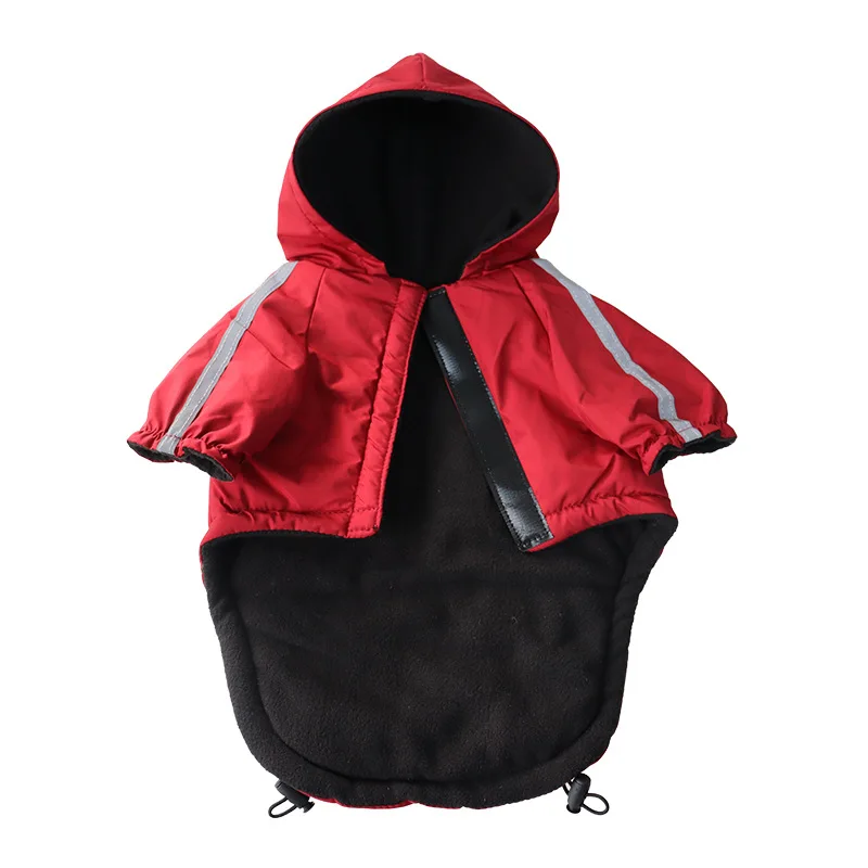 ChillGuard | Waterdichte Hondenjas voor Kleine Honden en Katten | Warm & Reflecterend | Polyester | Capuchon | Winterbescherming - Image 8