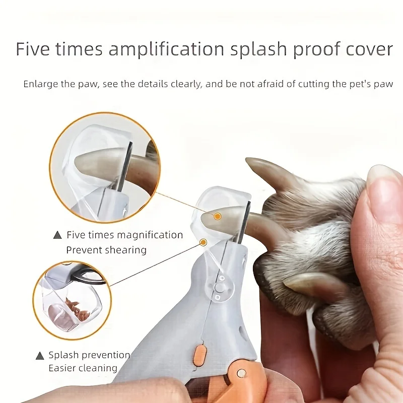ClawLight met LED-licht voor nauwkeurig knippen | Veilig en comfortabel nagels verzorgen voor honden en katten | Ergonomische handgreep - Image 6
