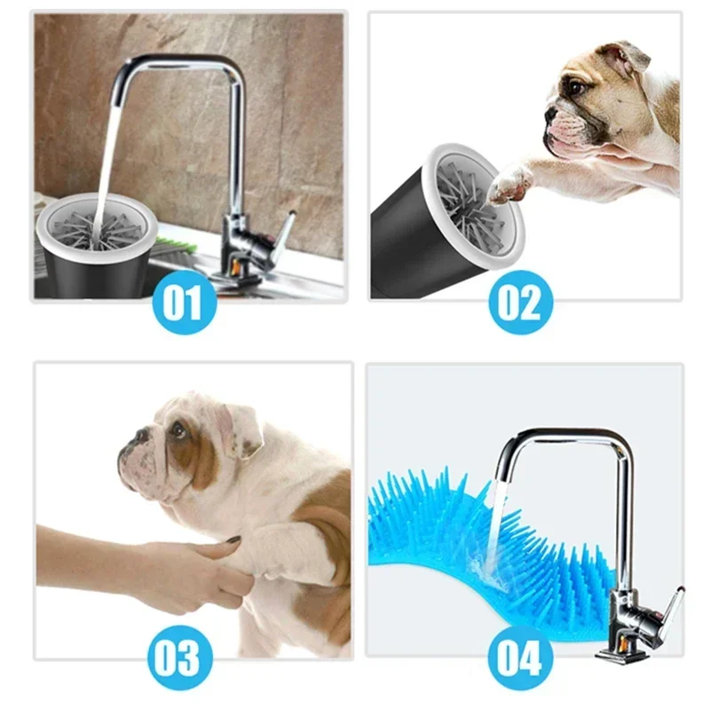 PawPerfect | Automatische Potenreiniger voor Honden | S & M Maten | Inclusief USB-kabel | Krachtige 2000 mAh Batterij - Image 4