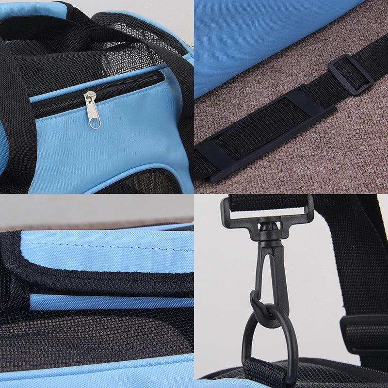 ComfyCarry | Ventilerende en duurzame reistas voor katten en kleine honden | Ideaal voor veilig en comfortabel reizen | Verschillende kleuren beschikbaar - Image 4