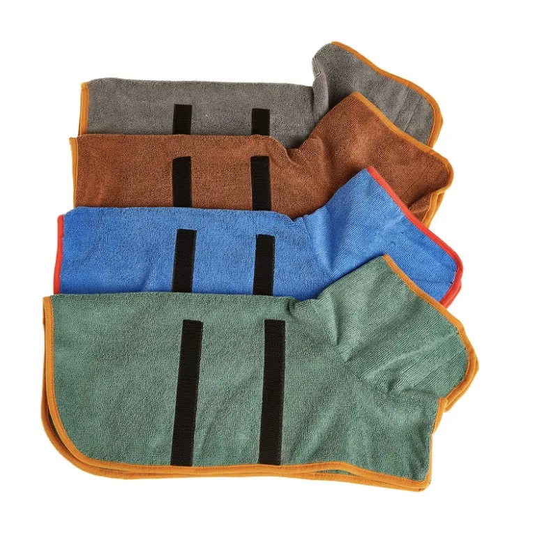 Hondendouchemantel | Sneldrogend | Ademend | Absorberend | All-Season | Vachtreiniging | Huisdierverzorging - Image 3