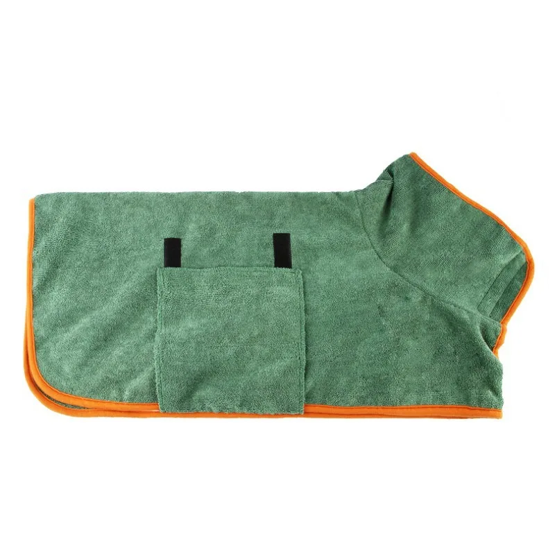 Hondendouchemantel | Sneldrogend | Ademend | Absorberend | All-Season | Vachtreiniging | Huisdierverzorging - Image 4