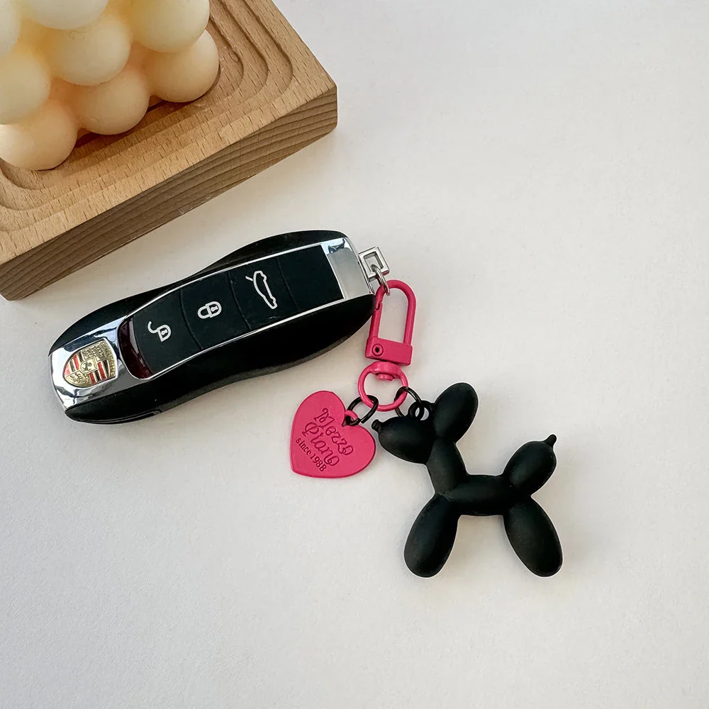 Schattige Acryl Ballon Hond Sleutelhanger | Cartoon Dier | Tas Hanger | Y2K Sleutelhanger voor Dames, Koppels, Auto, Rugzak & Geschenk | Trendy Accessoire Decoratie - Image 20