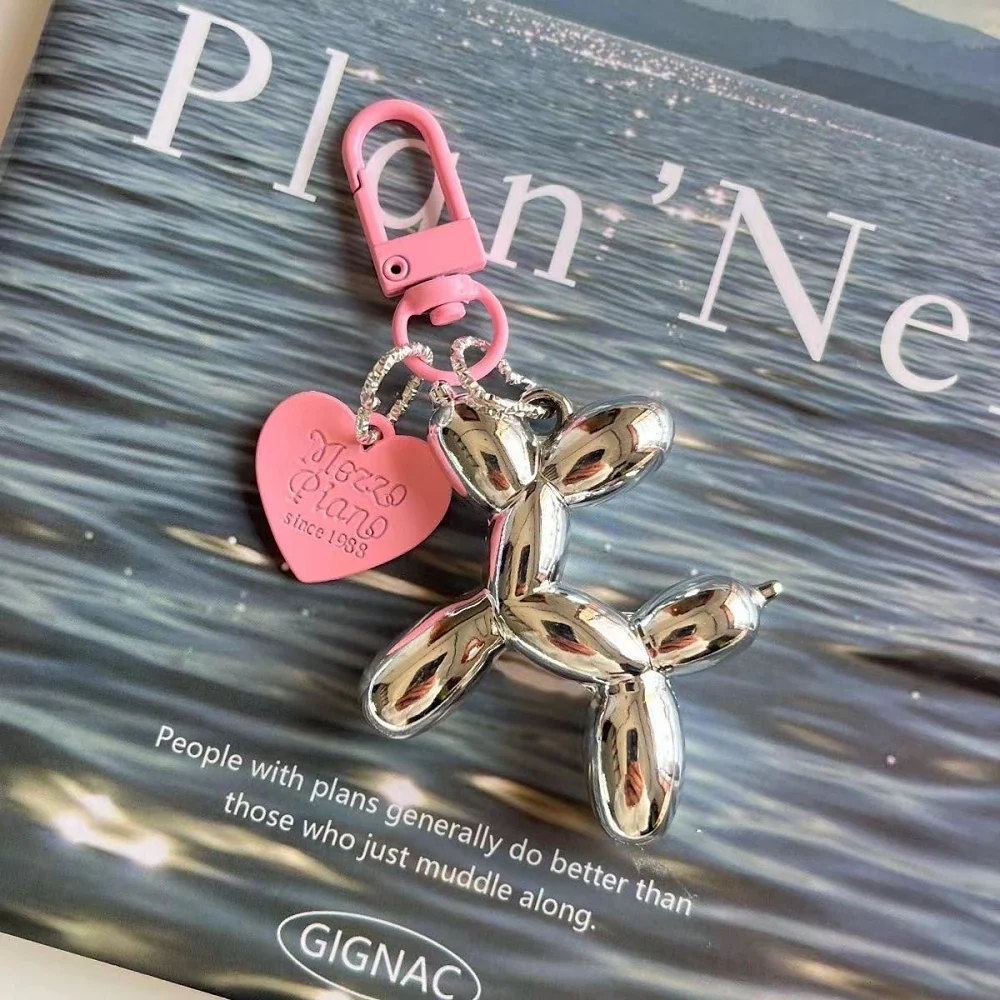 Schattige Acryl Ballon Hond Sleutelhanger | Cartoon Dier | Tas Hanger | Y2K Sleutelhanger voor Dames, Koppels, Auto, Rugzak & Geschenk | Trendy Accessoire Decoratie - Image 21