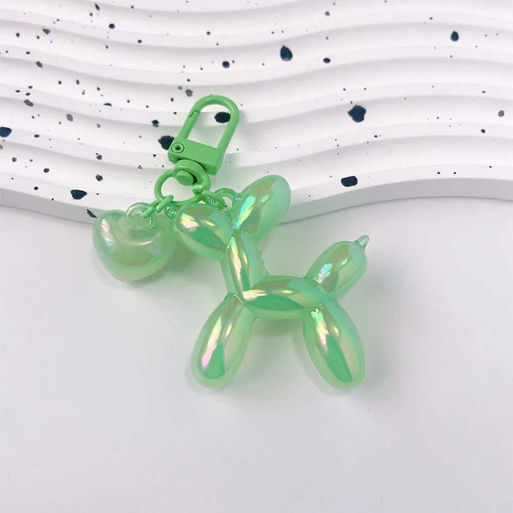 Schattige Acryl Ballon Hond Sleutelhanger | Cartoon Dier | Tas Hanger | Y2K Sleutelhanger voor Dames, Koppels, Auto, Rugzak & Geschenk | Trendy Accessoire Decoratie - Image 26