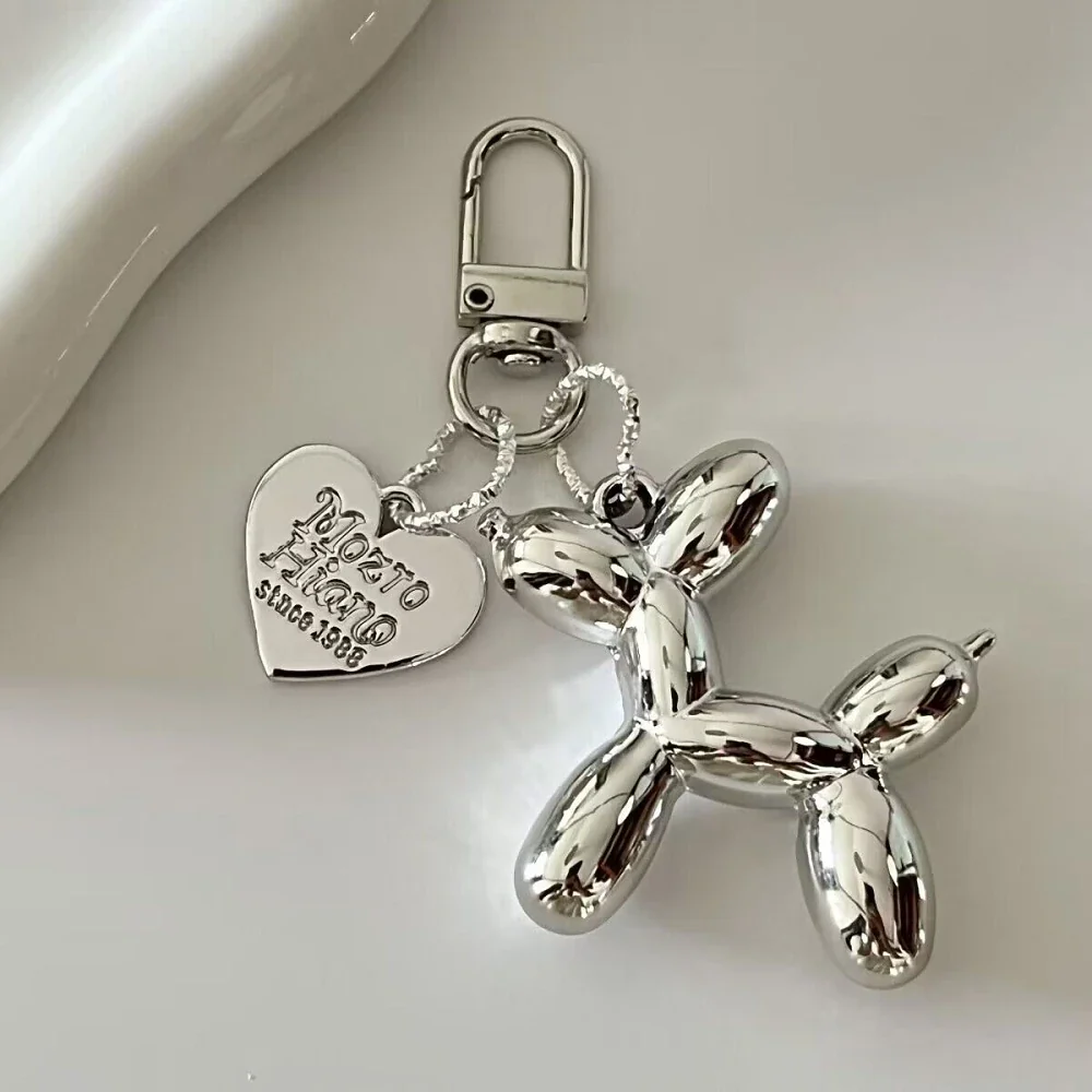 Schattige Acryl Ballon Hond Sleutelhanger | Cartoon Dier | Tas Hanger | Y2K Sleutelhanger voor Dames, Koppels, Auto, Rugzak & Geschenk | Trendy Accessoire Decoratie - Image 28