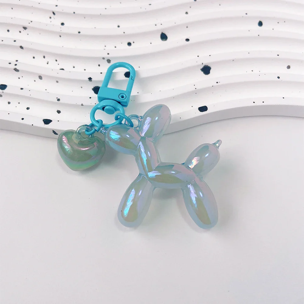 Schattige Acryl Ballon Hond Sleutelhanger | Cartoon Dier | Tas Hanger | Y2K Sleutelhanger voor Dames, Koppels, Auto, Rugzak & Geschenk | Trendy Accessoire Decoratie - Image 32