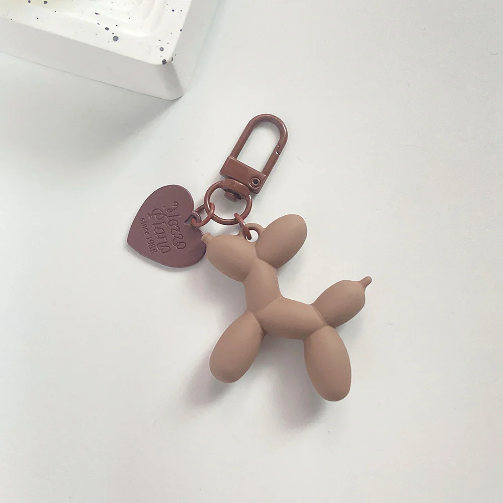 Schattige Acryl Ballon Hond Sleutelhanger | Cartoon Dier | Tas Hanger | Y2K Sleutelhanger voor Dames, Koppels, Auto, Rugzak & Geschenk | Trendy Accessoire Decoratie - Image 35