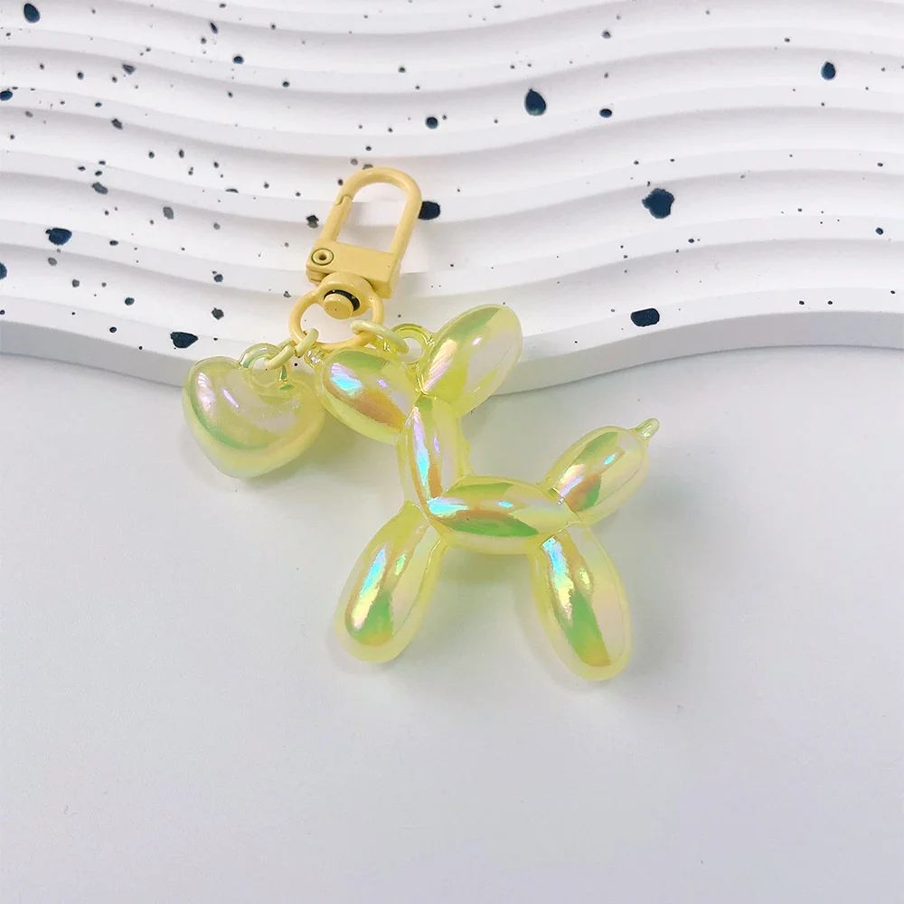 Schattige Acryl Ballon Hond Sleutelhanger | Cartoon Dier | Tas Hanger | Y2K Sleutelhanger voor Dames, Koppels, Auto, Rugzak & Geschenk | Trendy Accessoire Decoratie - Image 38
