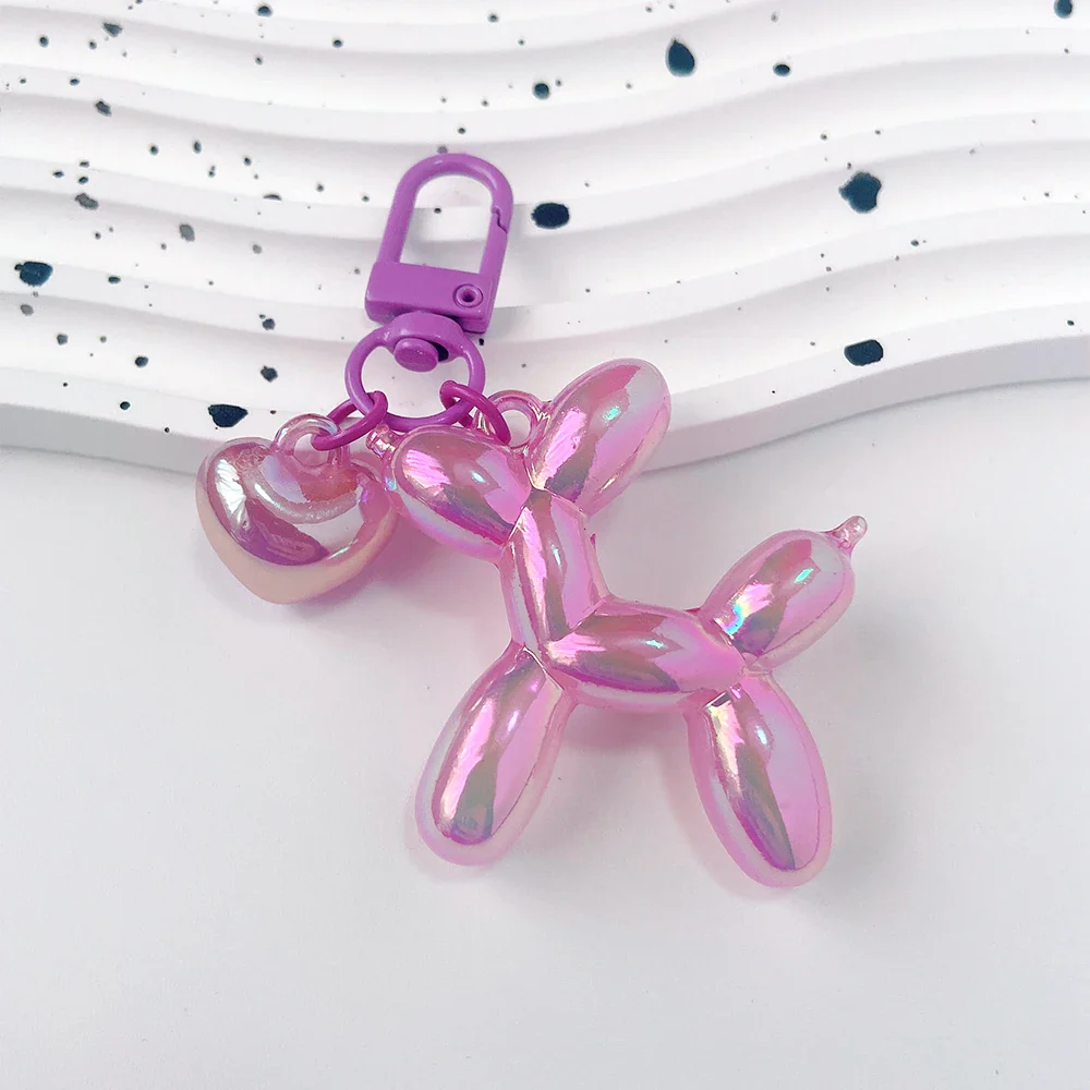 Schattige Acryl Ballon Hond Sleutelhanger | Cartoon Dier | Tas Hanger | Y2K Sleutelhanger voor Dames, Koppels, Auto, Rugzak & Geschenk | Trendy Accessoire Decoratie - Image 42