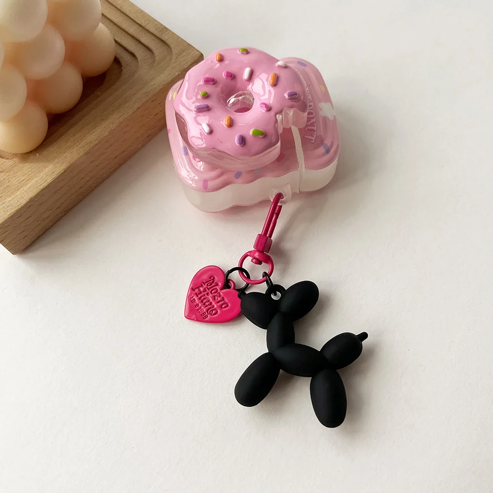 Schattige Acryl Ballon Hond Sleutelhanger | Cartoon Dier | Tas Hanger | Y2K Sleutelhanger voor Dames, Koppels, Auto, Rugzak & Geschenk | Trendy Accessoire Decoratie - Image 6
