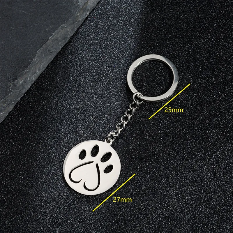 Sleutelhanger schattige katten | Roestvrij staal | Kattenhanger voor vrouwen | Auto sleutelhanger | Tas accessoire | Creatief dierencadeau - Image 2