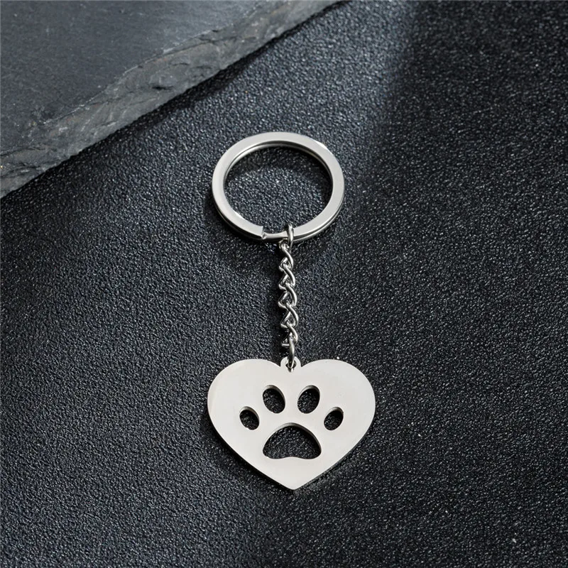 Sleutelhanger met schattige katten | RVS | Creatieve dierenhanger voor dames | Kat accessoire voor autosleutels, tassen & portemonnees | Cartoon stijl | Gift idee