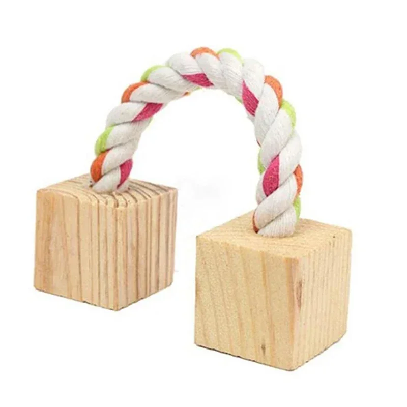 Natuurlijk Houten Speelgoed Konijn Roller | Dumbells Unicycle Bel | Knagende Tandenslijper voor Cavia's en Ratten | Huisdier Accessoires Molar Gereedschap | Geschikt voor Konijnen en Kleine Knaagdieren - Image 11