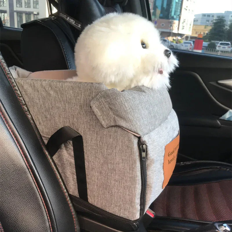 DogLuv™ Veiligheidszitje voor Auto | Geschikt voor Kleine Honden | Waterdicht & Gemakkelijk Schoon te Maken | 42x22x23cm - Image 2