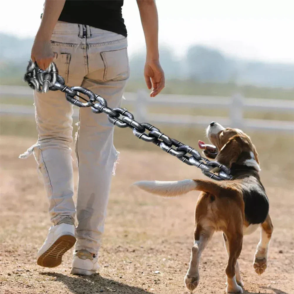 DogsChain | Grappige, Lichtgewicht Hondenriem die Lijkt op IJzeren Ketting | Comfortabel en Stevig | Beschikbaar in 1,5 en 3 Meter - Image 3