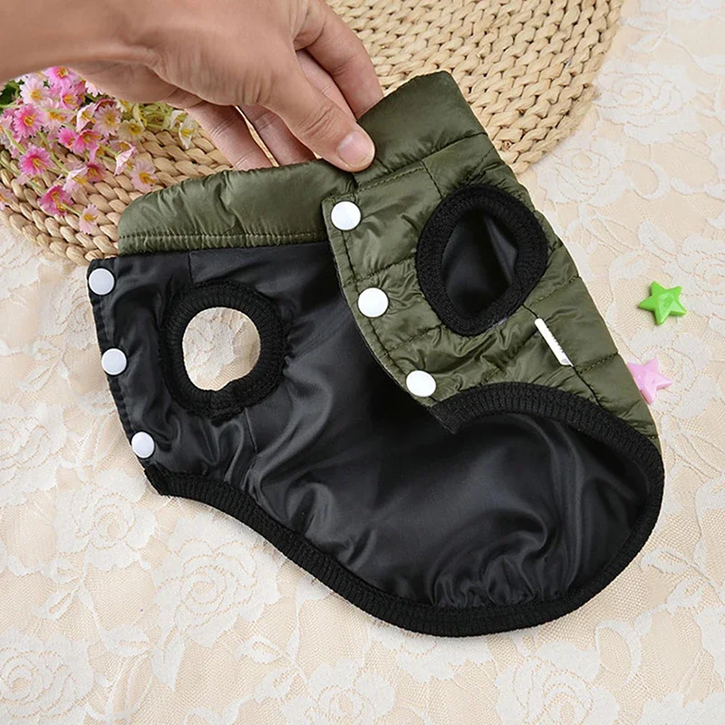 Warme Hondenjas Dubbelzijdig | Winterkleding Kleine en Middelgrote Honden | Vest Chihuahua Zacht - Image 3