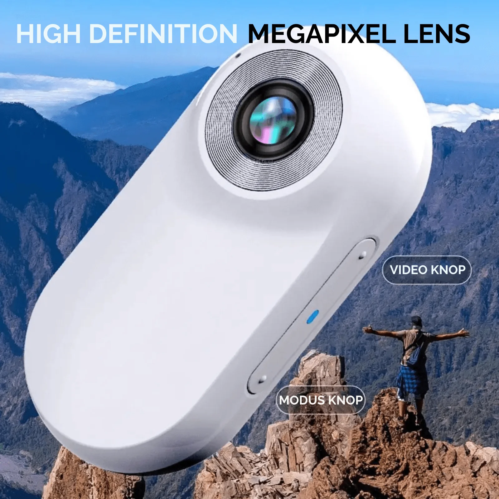 Mini Kattenhalsbandcamera | HD Groothoeklens 120° | Full HD 1080P Video | 4K Foto | Real-time Kleurenscherm | Lange Batterijduur 240 min | 256 GB Geheugenondersteuning | OTG Telefoonaansluiting - Image 5
