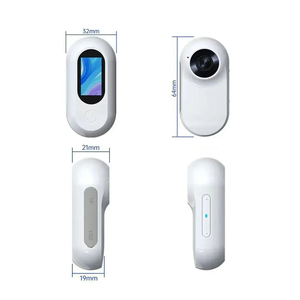 Mini Kattenhalsbandcamera | HD Groothoeklens 120° | Full HD 1080P Video | 4K Foto | Real-time Kleurenscherm | Lange Batterijduur 240 min | 256 GB Geheugenondersteuning | OTG Telefoonaansluiting - Image 7