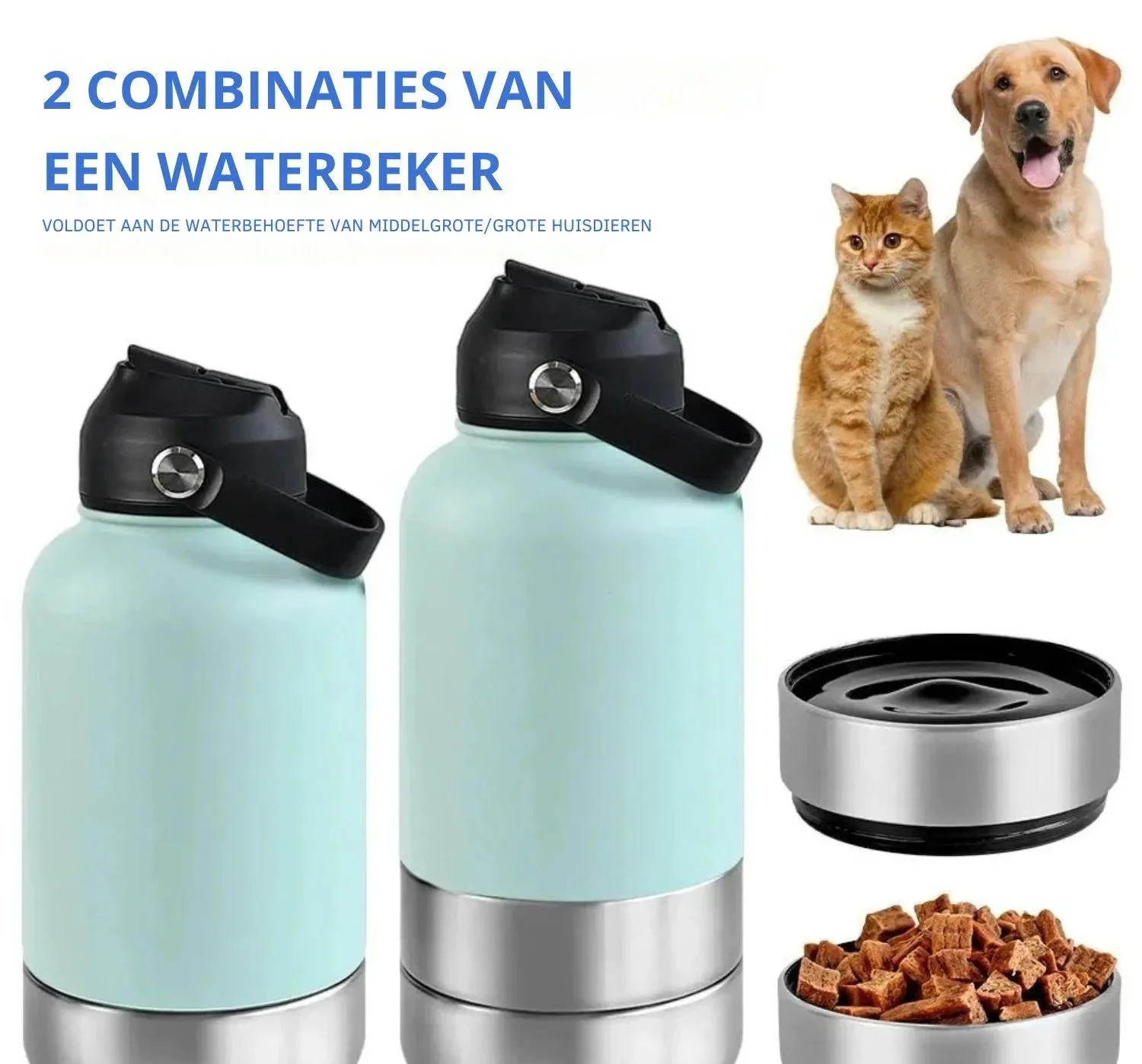 DrinkEase | Handige fles voor hydratatie onderweg voor hond en kat - Image 4
