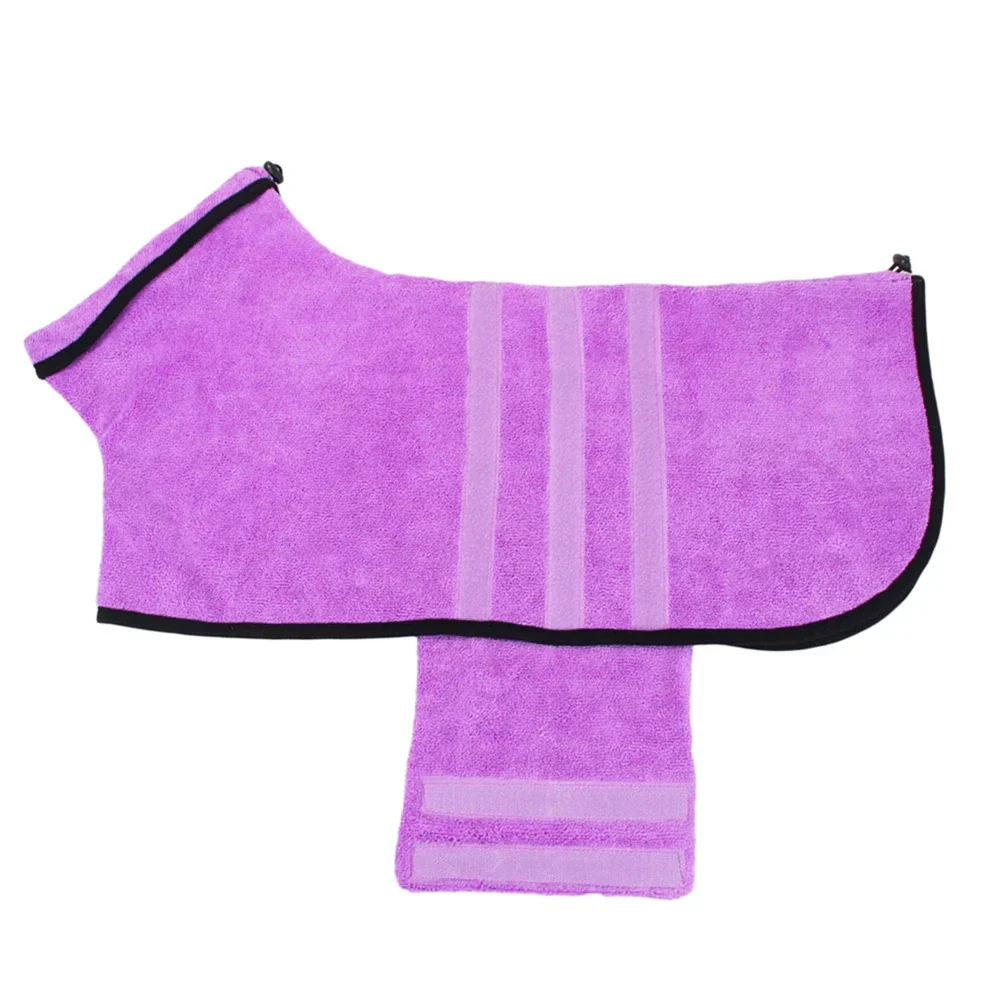 Microvezel Badjas voor Huisdieren | Sneldrogend en Comfortabel | Verstelbare Pasvorm voor Honden en Katten | Maten XS tot 2XL - Image 10