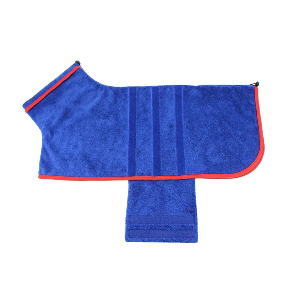 Microvezel Badjas voor Huisdieren | Sneldrogend en Comfortabel | Verstelbare Pasvorm voor Honden en Katten | Maten XS tot 2XL - Image 7