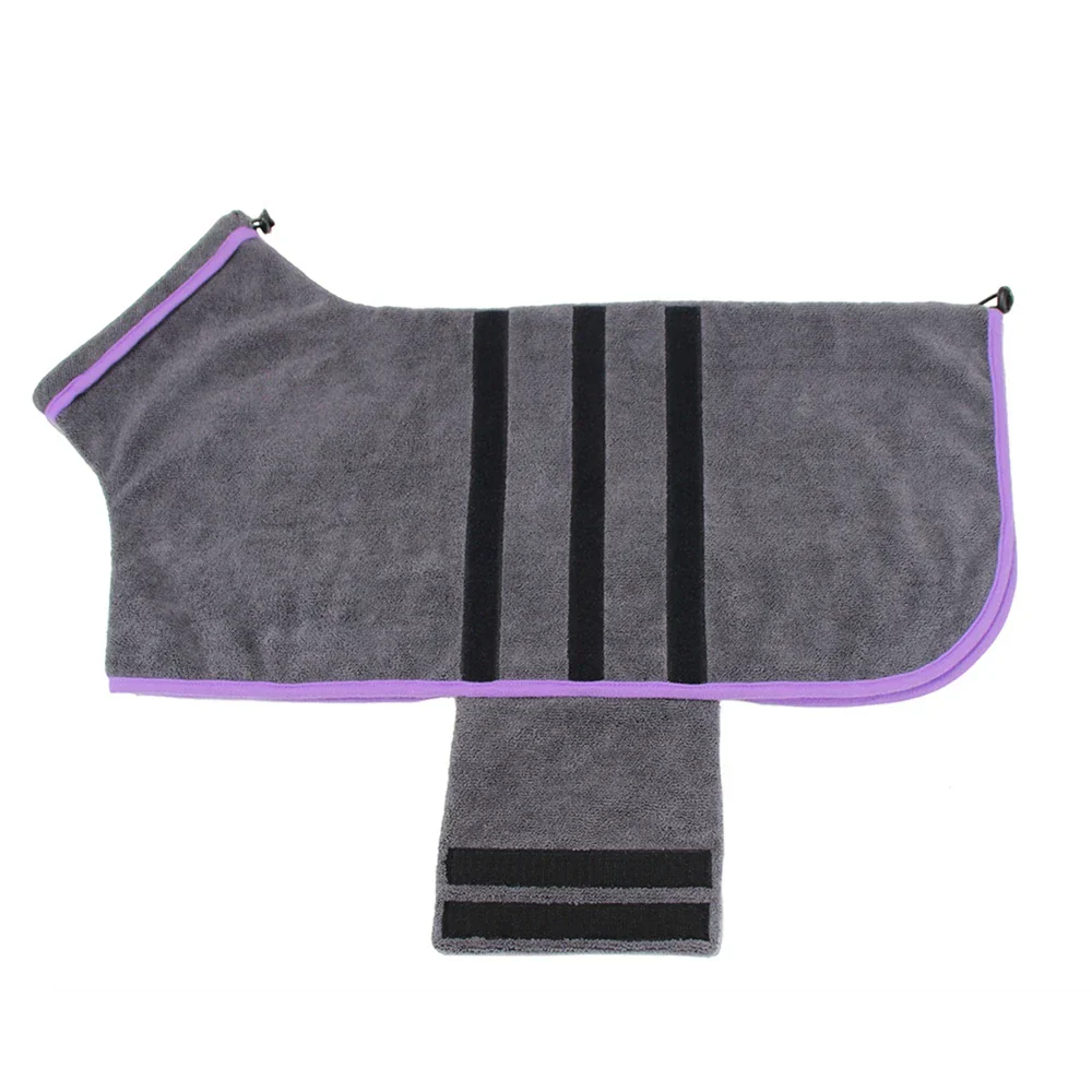 Microvezel Badjas voor Huisdieren | Sneldrogend en Comfortabel | Verstelbare Pasvorm voor Honden en Katten | Maten XS tot 2XL - Image 9