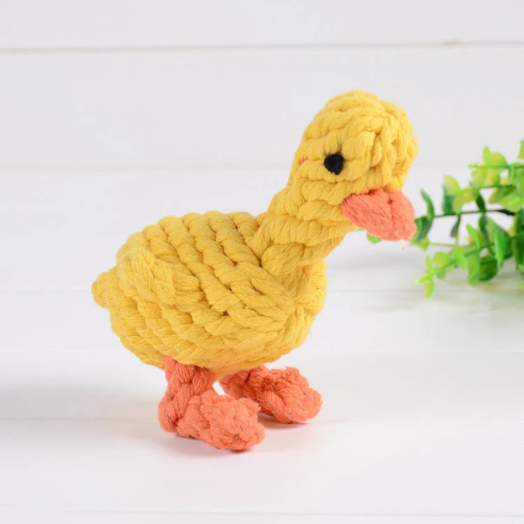 Duurzaam Speelgoed voor Honden | Kauwbestendige Knuffel | Versterkte Stiksels | Geschikt voor Puppy’s en Kleine Honden | Kleurrijke Dierenontwerpen - Image 14