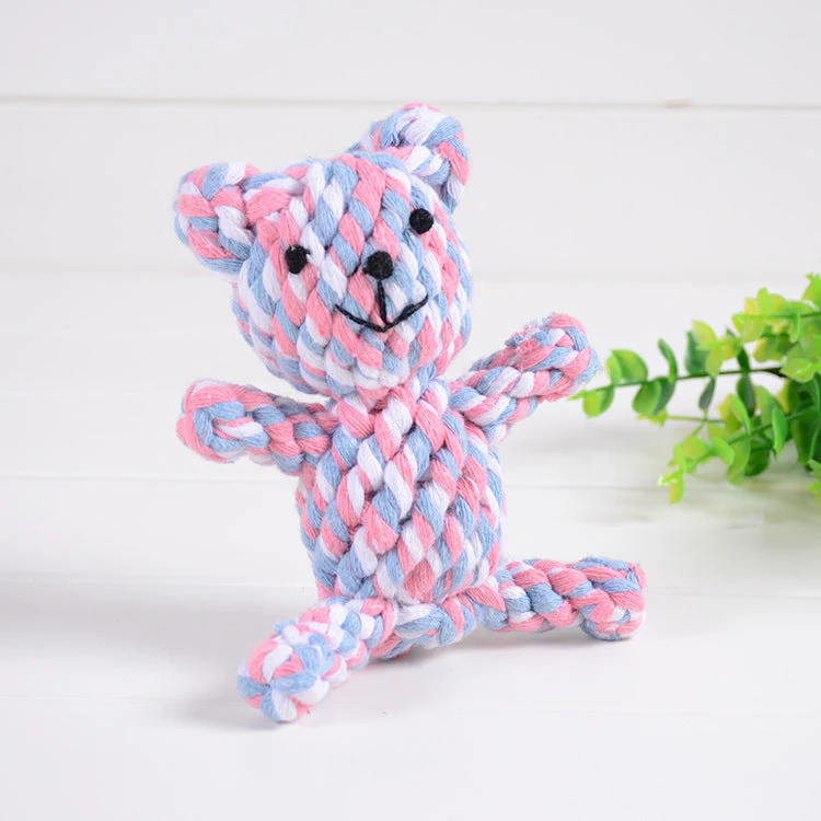 Duurzaam Speelgoed voor Honden | Kauwbestendige Knuffel | Versterkte Stiksels | Geschikt voor Puppy’s en Kleine Honden | Kleurrijke Dierenontwerpen - Image 15