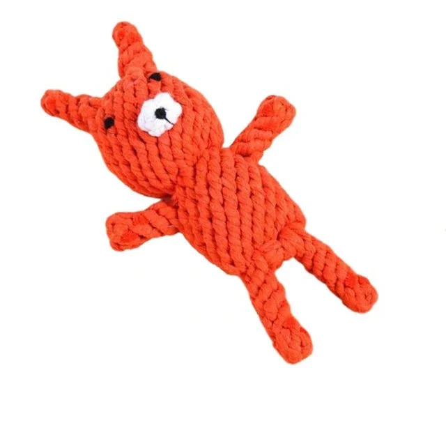 Duurzaam Speelgoed voor Honden | Kauwbestendige Knuffel | Versterkte Stiksels | Geschikt voor Puppy’s en Kleine Honden | Kleurrijke Dierenontwerpen - Image 18
