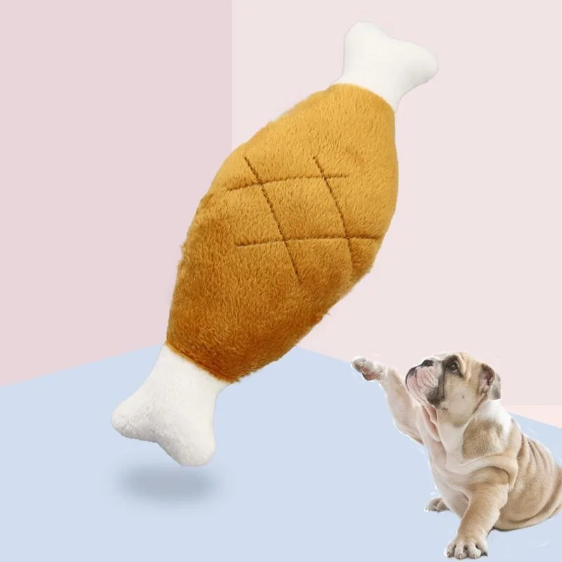 Duurzaam Pluche Speelgoed met Pieper voor Honden en Katten | Zacht en Veilig | Geschikt voor Alle Formaten Huisdieren - Image 3