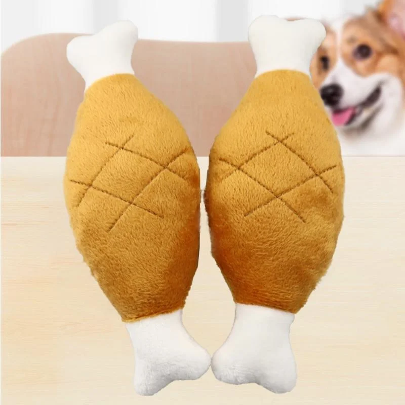 Duurzaam Pluche Speelgoed met Pieper voor Honden en Katten | Zacht en Veilig | Geschikt voor Alle Formaten Huisdieren - Image 4