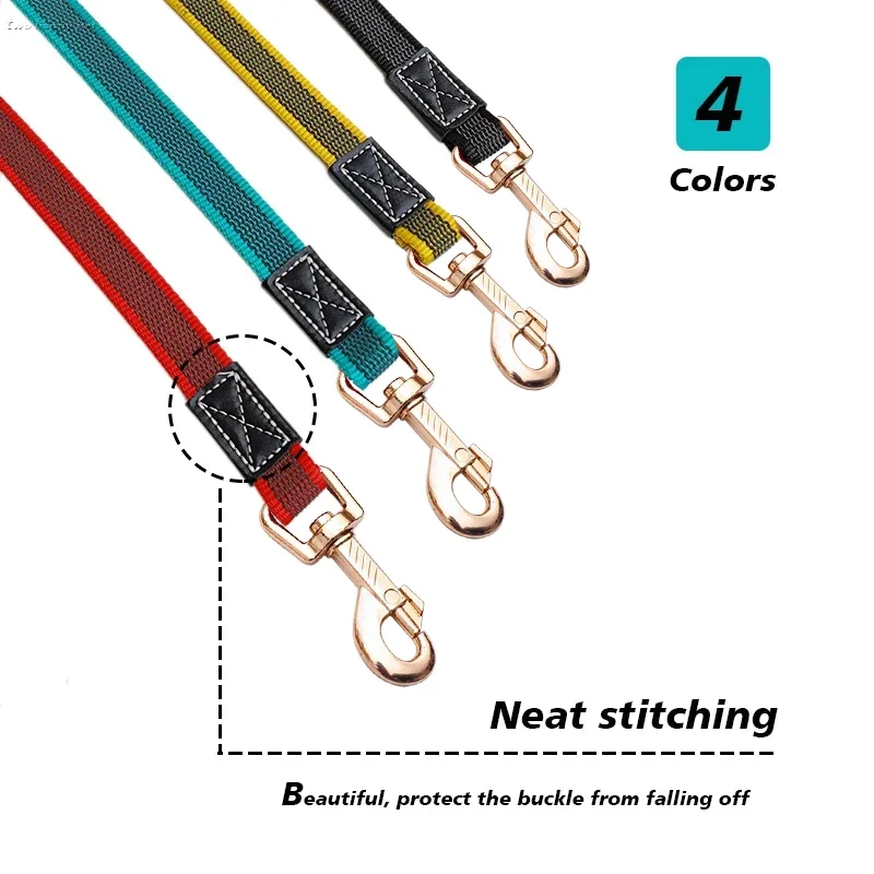 Duurzame Huisdier Riem | Antislip | Verstelbare Lengtes 150cm - 500cm | Hoogwaardige Rubberen Draden | Veilig en Milieuvriendelijk | Comfortabele Grip | Voor Honden, Katten en Konijnen | Beschikbaar in Levendige Kleuren - Image 4