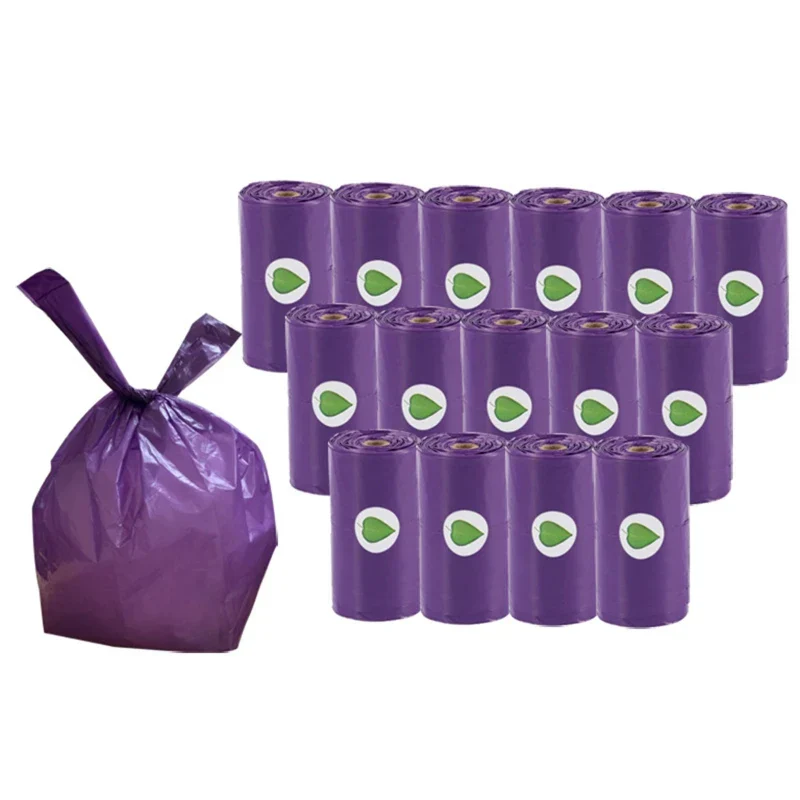 EcoPaws Bio Afvalzakken voor Honden | Milieuvriendelijk & Biodegradeerbaar met Handige Bindhandvatten - Image 5