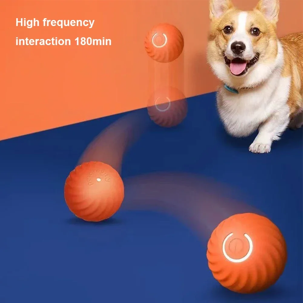 Interactieve Oplaadbare Huisdier Bal | Slimme Zwaartekracht Stuiterbal voor Kat en Hond | Automatische Rolfunctie - Image 2
