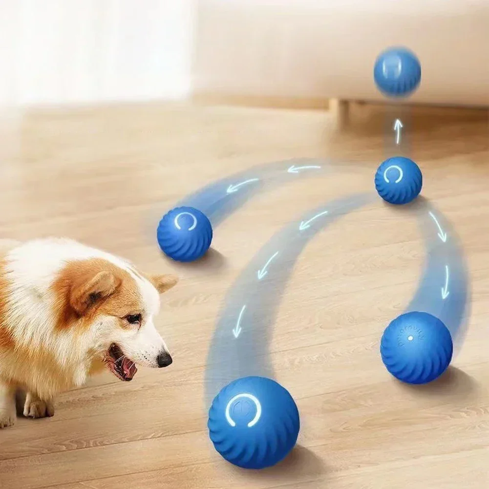 Interactieve Oplaadbare Huisdier Bal | Slimme Zwaartekracht Stuiterbal voor Kat en Hond | Automatische Rolfunctie - Image 3