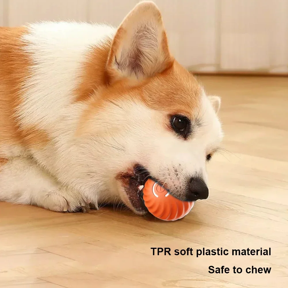 Interactieve Oplaadbare Huisdier Bal | Slimme Zwaartekracht Stuiterbal voor Kat en Hond | Automatische Rolfunctie - Image 5