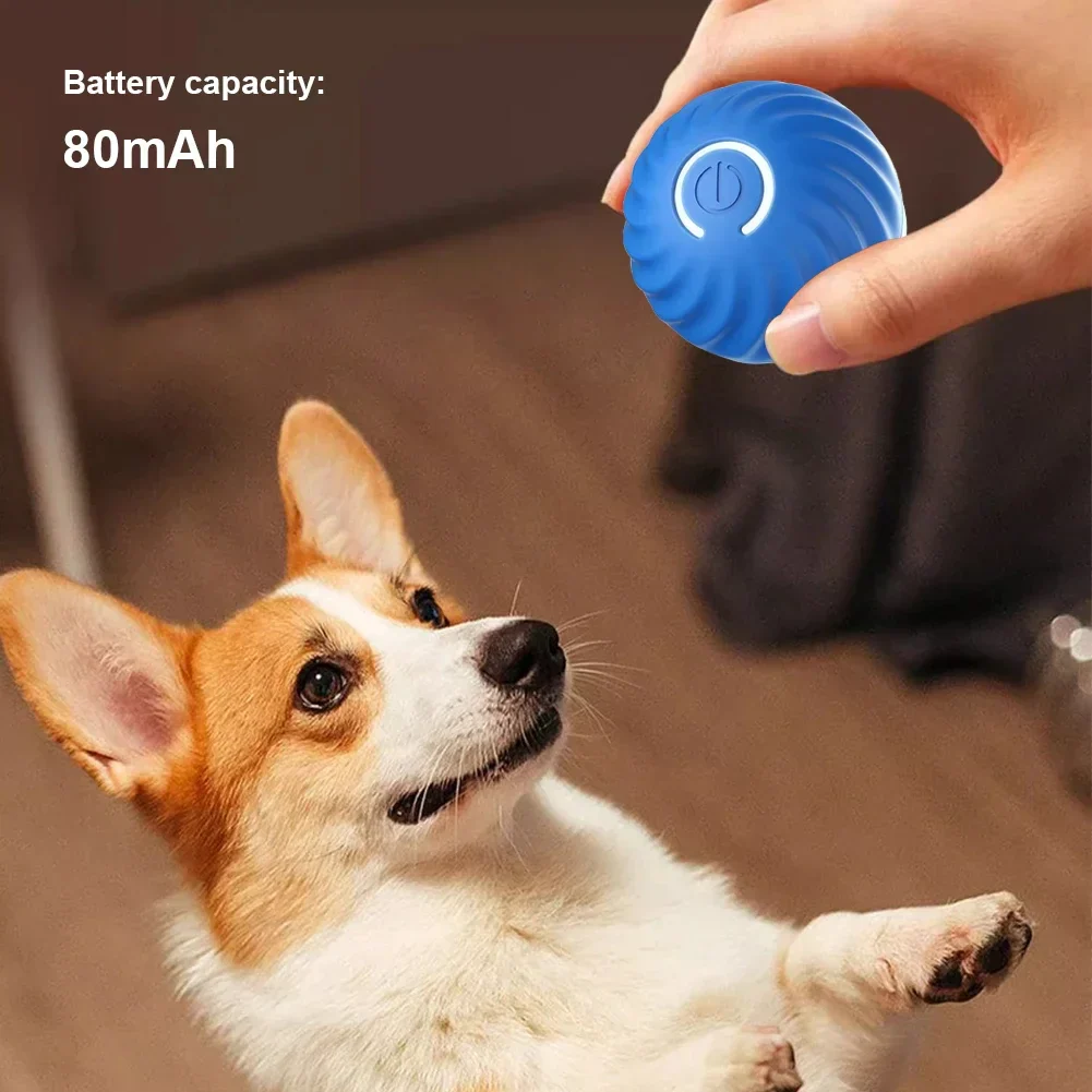 Interactieve Oplaadbare Huisdier Bal | Slimme Zwaartekracht Stuiterbal voor Kat en Hond | Automatische Rolfunctie - Image 6