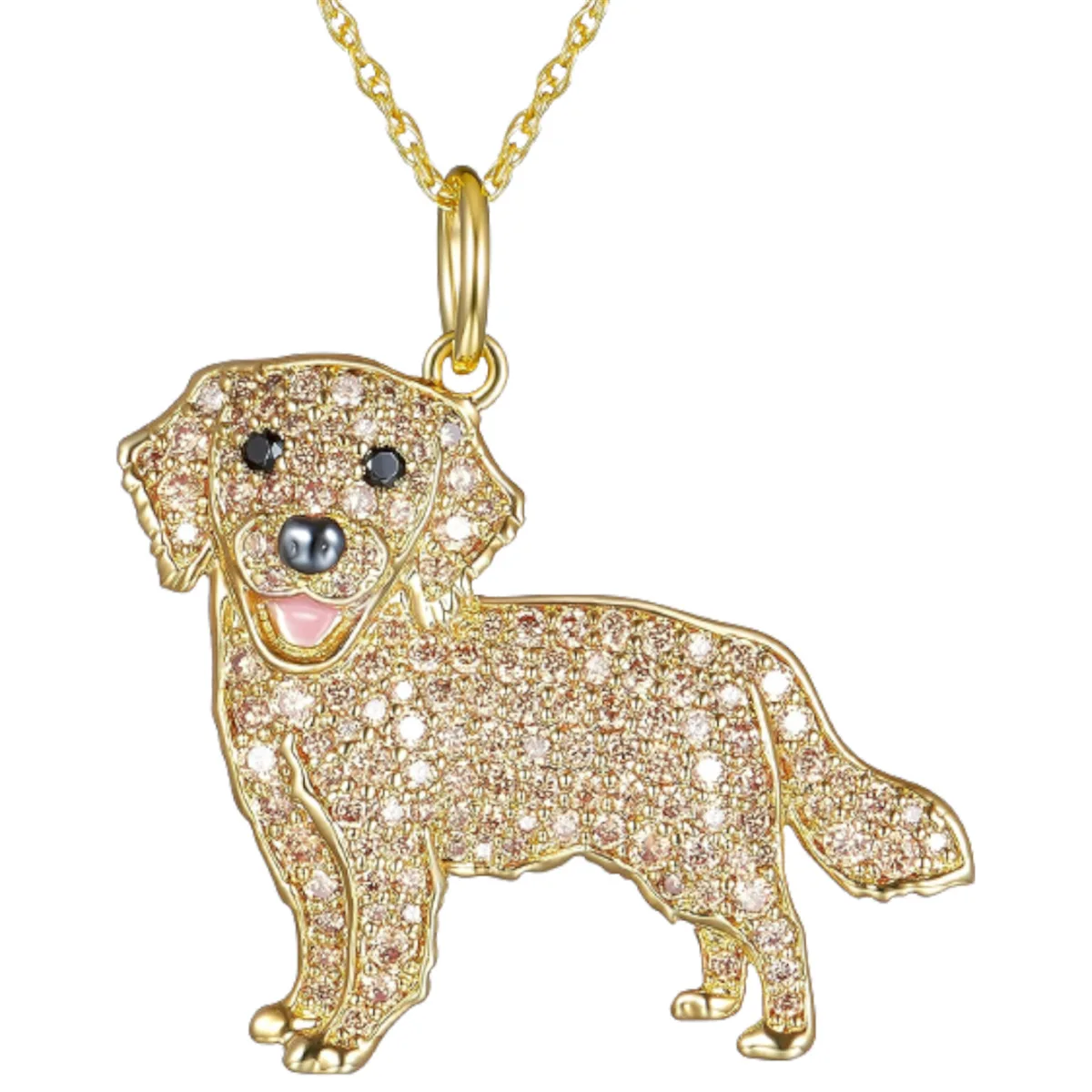 Beagle ketting dames | 925 sterling zilver hanger | Schattige honden sieraden | Memorial cadeau voor hondenliefhebbers | 3D puppy design | Zirkonia | Dieraccessoire