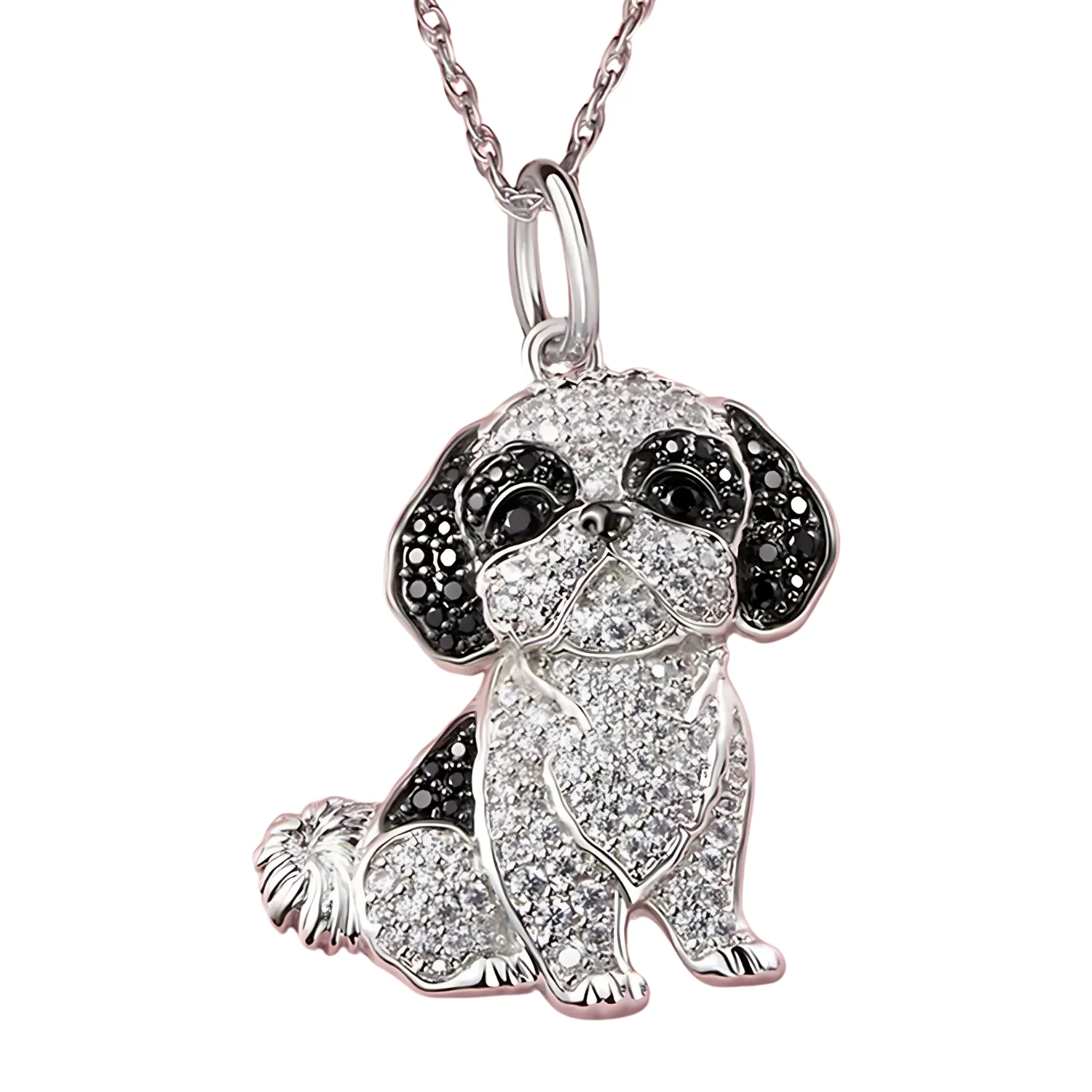 Beagle hanger ketting voor dames | 925 sterling zilver | Schattige puppy hanger | Sieraad & cadeau voor hondenliefhebbers | Dierbare herinnering