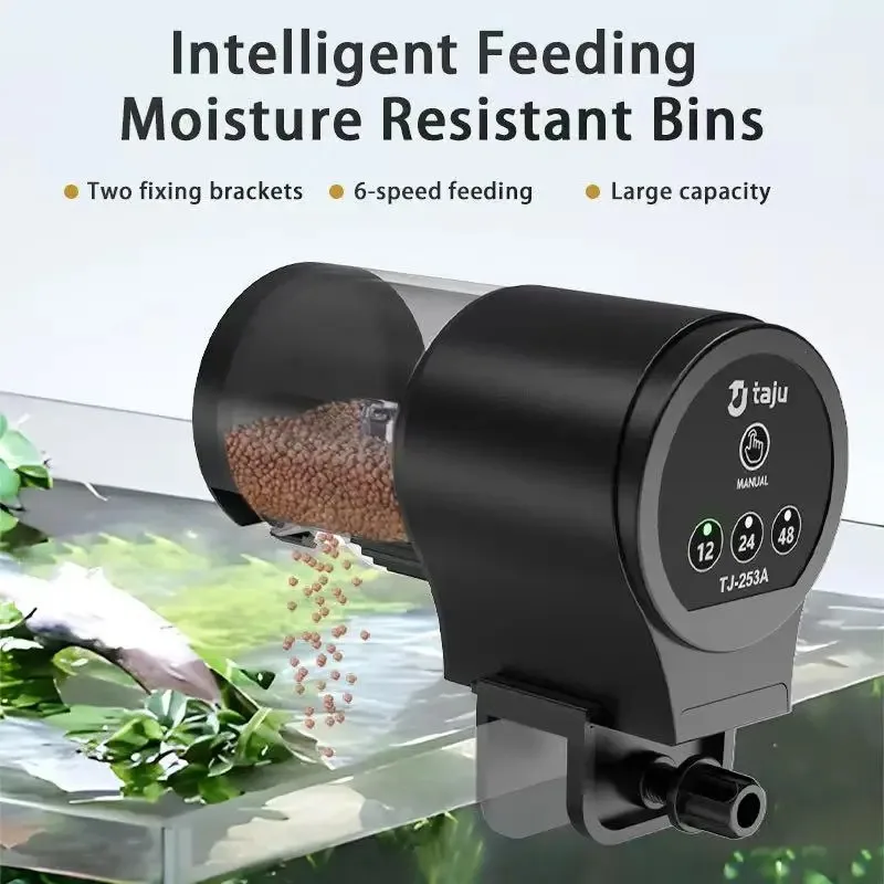 Automatische Voederapparaat Aquarium | Slimme Voersysteem | Vissen & Schildpadden | Timed Feeder
