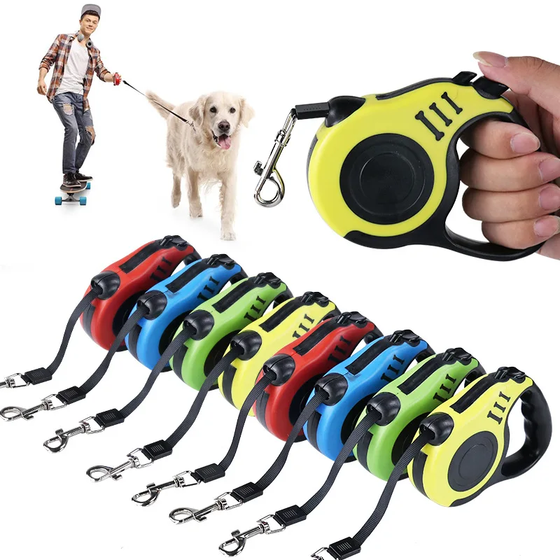 FlexiLoop Automatische Rollijn voor Honden | Keuze uit 3m of 5m Lengte | Verkrijgbaar in 7 Kleuren | Lichtgewicht & Comfortabel - Image 4