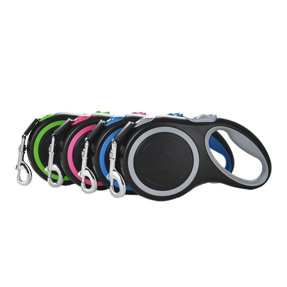 FlexiWalk Hondenlijn | Verstelbaar 3m, 5m, 8m | Geschikt voor Honden tot 50kg | Duurzaam Nylon & ABS | Comfortabele Grip - Image 2