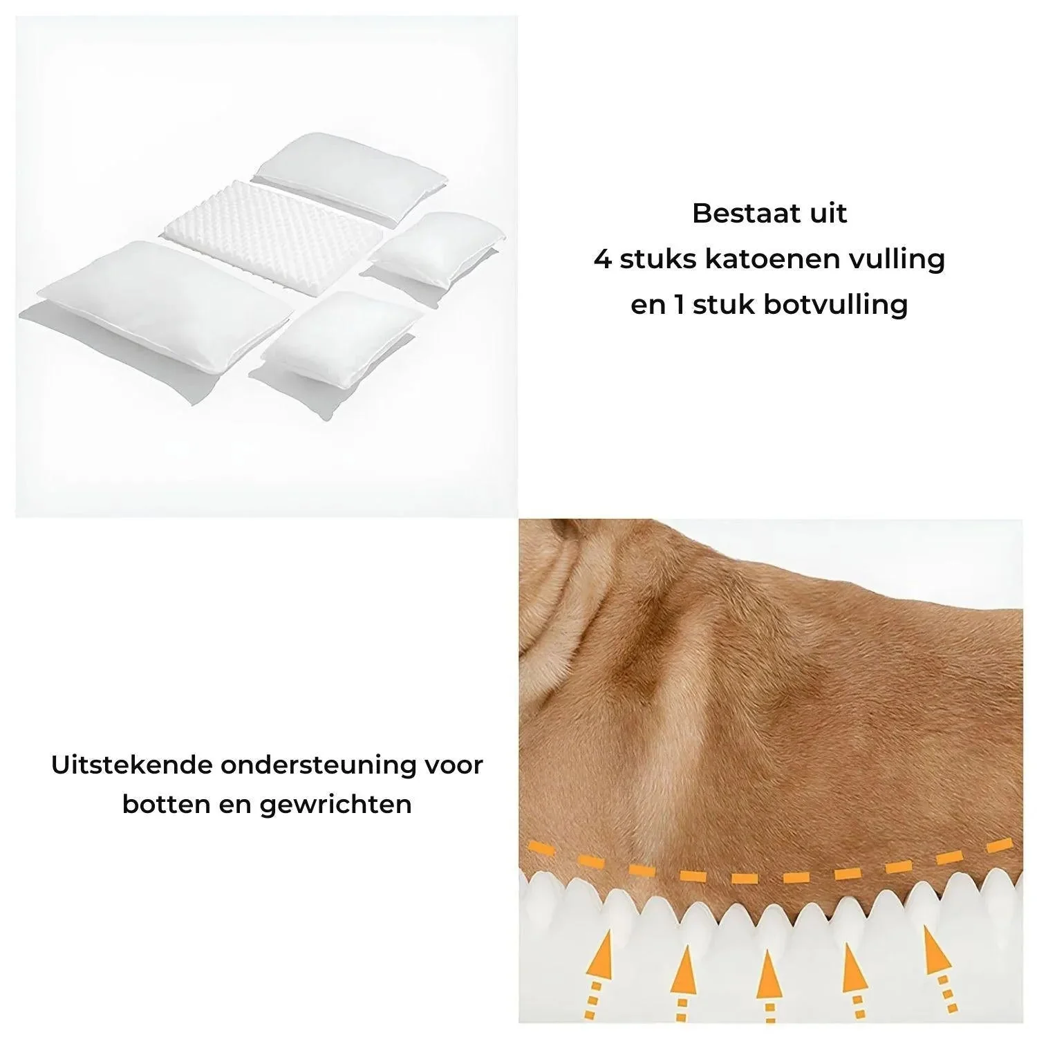 Fluffy Paws Huisdierenbed | Dubbel laags lamswollen hondenbank - Image 8