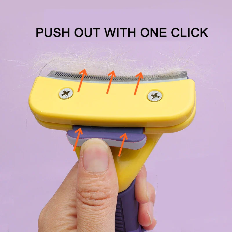 FurMaster Ontklittende Verzorgingskam voor Huisdieren | Geschikt voor Katten & Honden | Ideaal voor Korte tot Lange Vachten | Ergonomische Handvat - Image 6