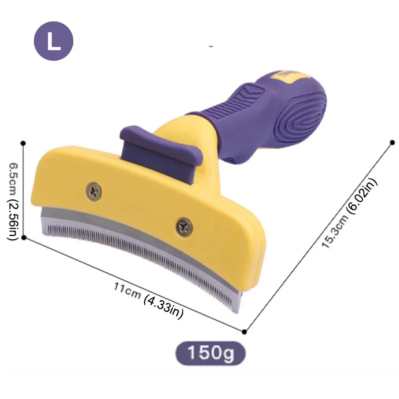 FurMaster Ontklittende Verzorgingskam voor Huisdieren | Geschikt voor Katten & Honden | Ideaal voor Korte tot Lange Vachten | Ergonomische Handvat - Image 7
