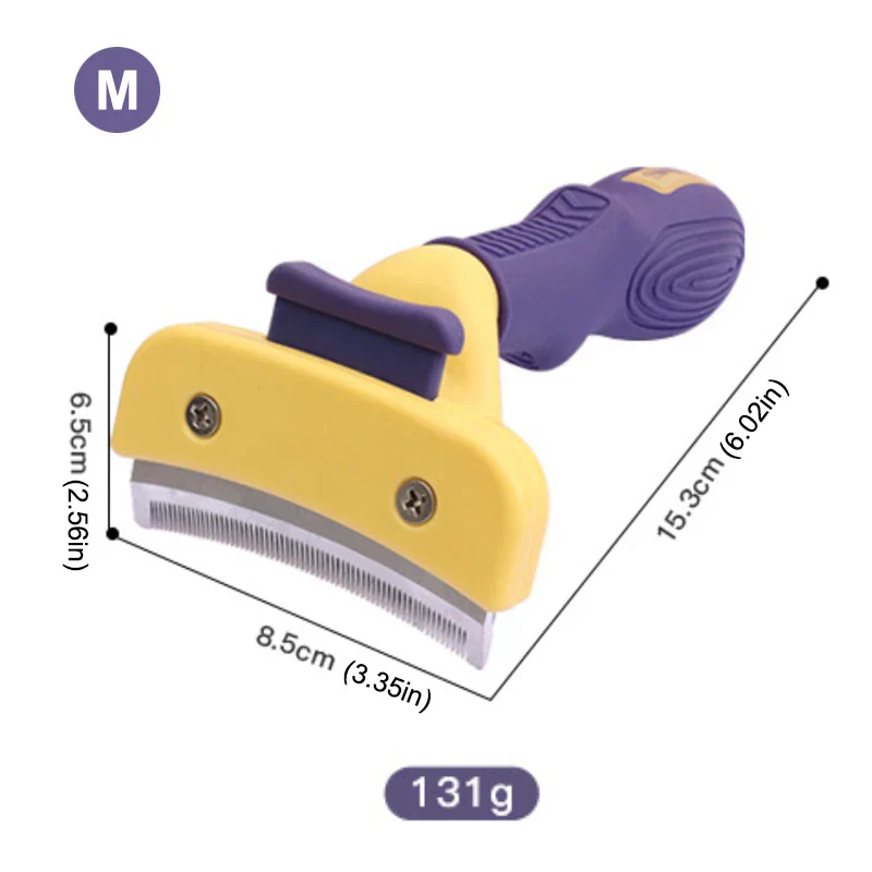 FurMaster Ontklittende Verzorgingskam voor Huisdieren | Geschikt voor Katten & Honden | Ideaal voor Korte tot Lange Vachten | Ergonomische Handvat - Image 8