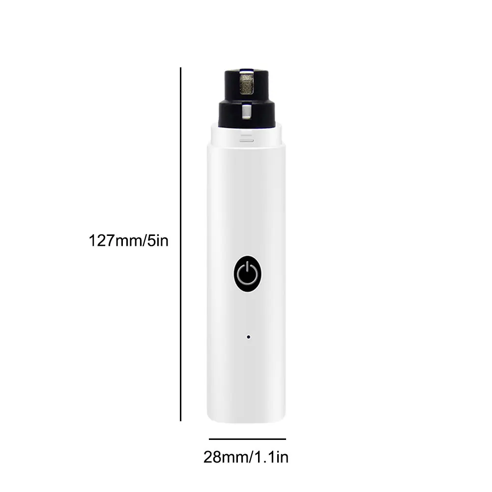 FurTrim Pro | Oplaadbare Elektrische Nagelvijl voor Huisdieren met LED Licht | Pijnloze Nagelverzorging voor Honden en Katten | Stil en Ergonomisch - Image 8