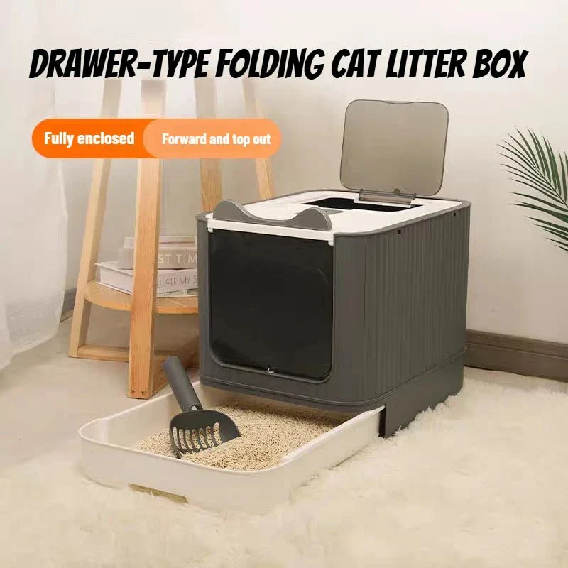 Spatwaterdichte Gesloten Kattenbak - Image 5