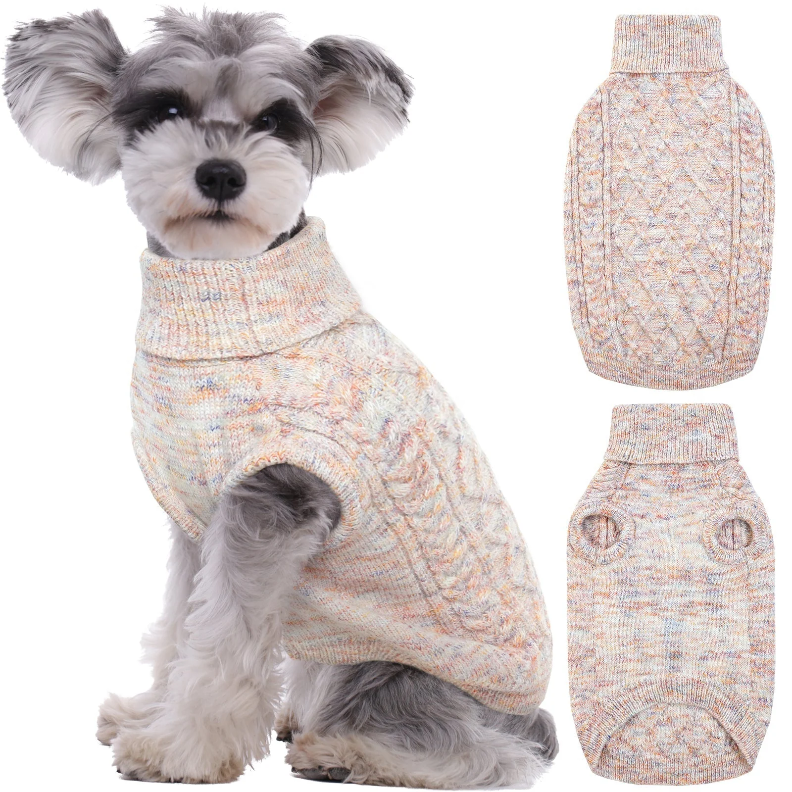 Coltrui voor Honden | Knusse Gebreide Trui | Warme Winterkleding | Flexible en Comfortabel | Verkrijgbaar in Meerdere Kleuren en Maten - Image 13